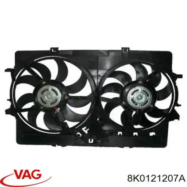 Диффузор радиатора охлаждения VAG 8K0121207A цена, от 171.56 USD