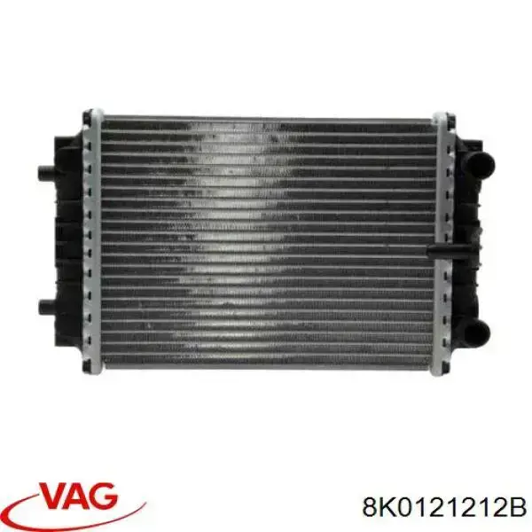 8K0121212B VAG радиатор охлаждения двигателя дополнительный