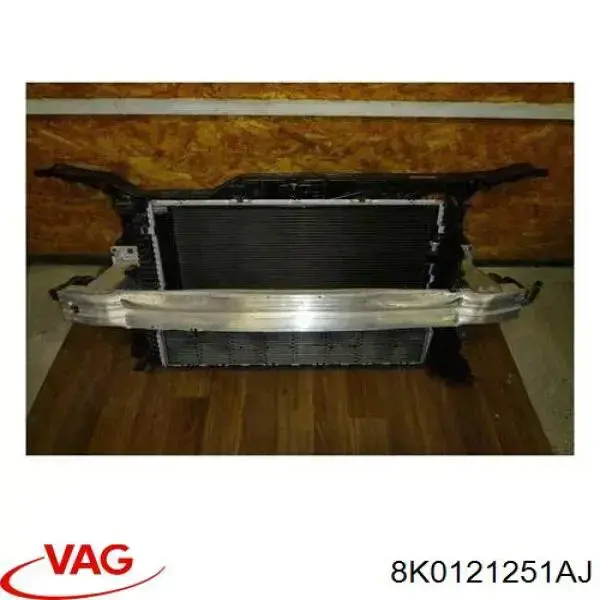 Купить 8K0121251AJ VAG Радиатор водяной