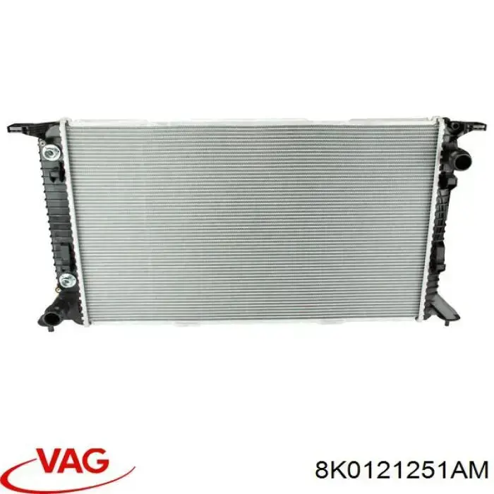 8K0121251AM VAG радиатор