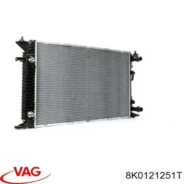 8K0121251T VAG радиатор