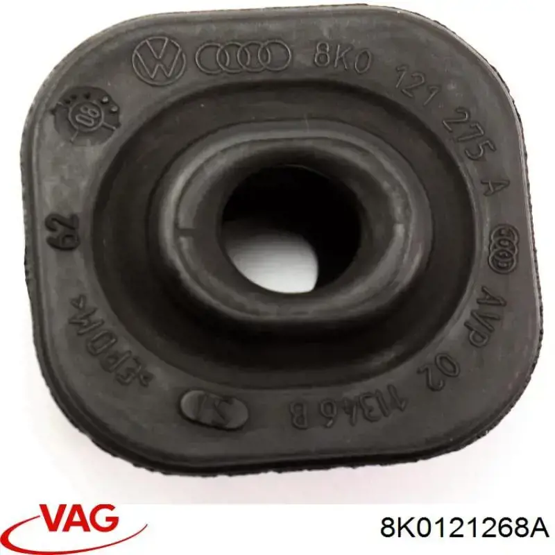 Кронштейн (подушка крепления) радиатора нижний VAG 8K0121268A цена, от 7.63 USD