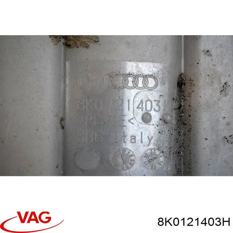 Бачок системы охлаждения двигателя расширительный VAG 8K0121403H цена, от 12.70 USD
