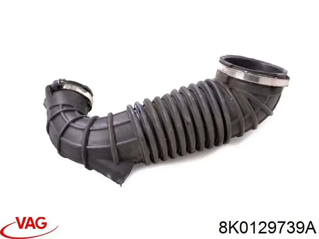 Впускной патрубок воздушного фильтра 8K0129739A VAG