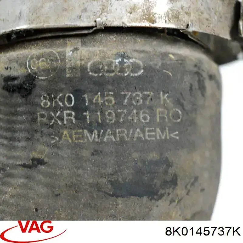 8K0145737K VAG cano derivado de ar, da válvula de borboleta