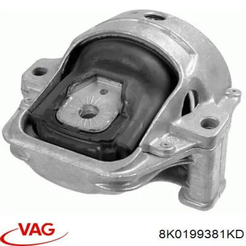 8K0199381KD VAG coxim (suporte direito de motor)