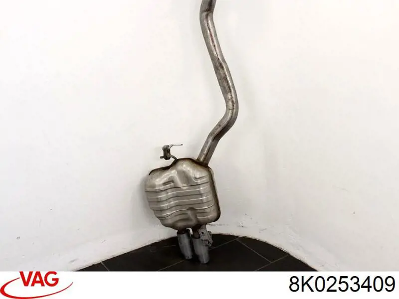 Купить 8K0253409 VAG Выхлоп центральный