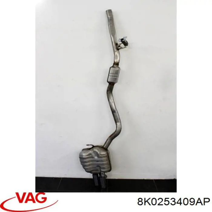 8K0253409AP VAG Глушитель центральный