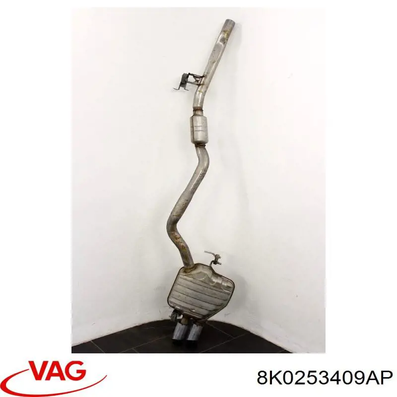 Глушитель, центральная часть VAG 8K0253409AP цена, от 85.82 USD