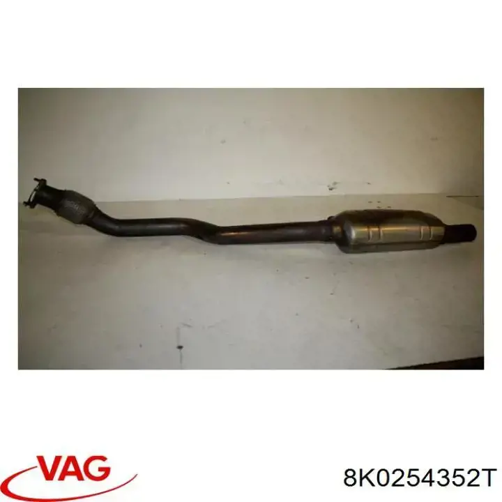Купить 8K0254354C VAG Передняя часть глушителя