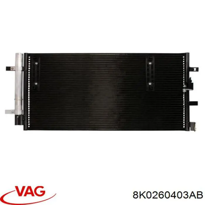 8K0260403AB VAG радиатор кондиционера