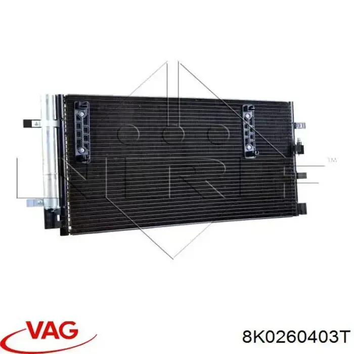 8K0260403T VAG радиатор кондиционера