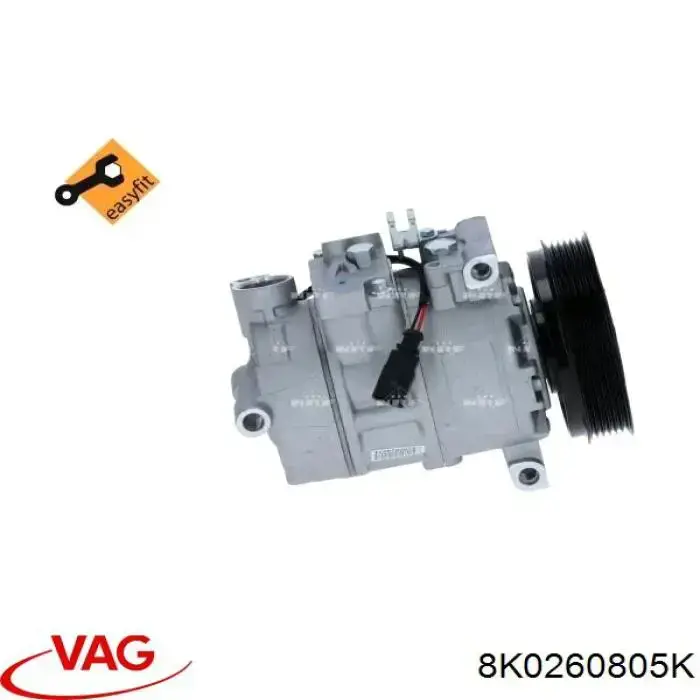 Купить 8K0260805K VAG Компрессор климатической установки