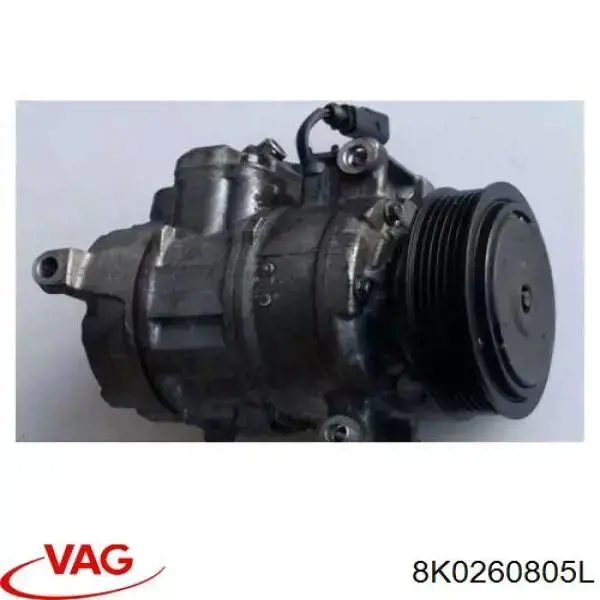 Компрессор системы кондиционирования VAG 8K0260805L цена, от 95.02 USD