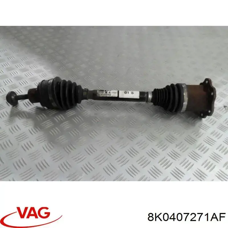 Ось передняя Hart 466948