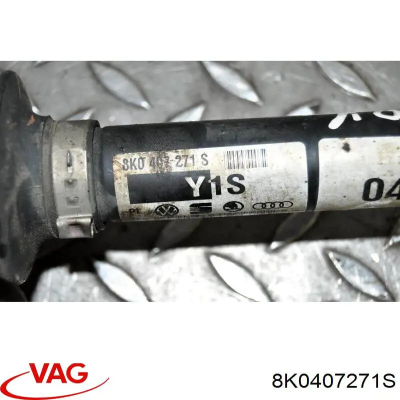 Полуось (привод) передняя VAG 8K0407451EX цена, от 91.94 USD