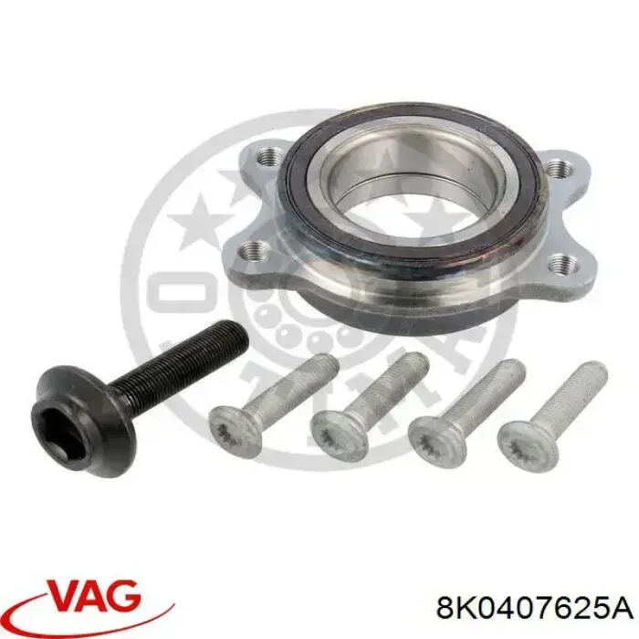 Cojinete de rueda delantero 8K0407625A VAG/Audi