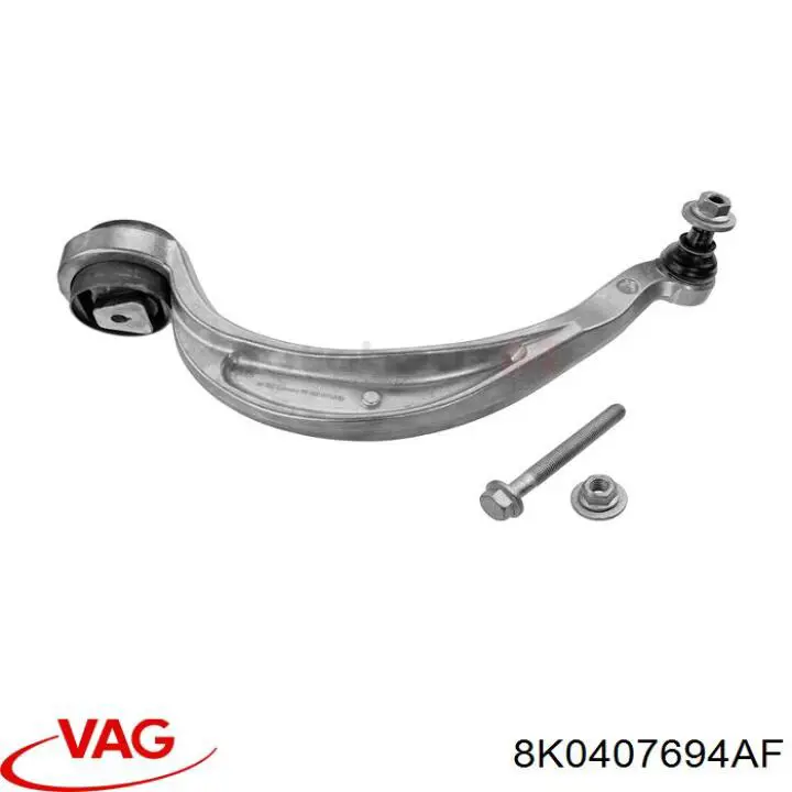 Правый рычаг передней нижней подвески VAG 8K0407694AF цена, от 77.88 USD