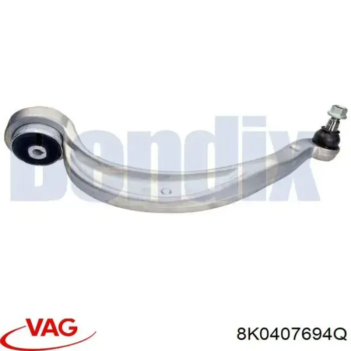 Купить 8K0407694Q VAG Нижний правый рычаг передней подвески