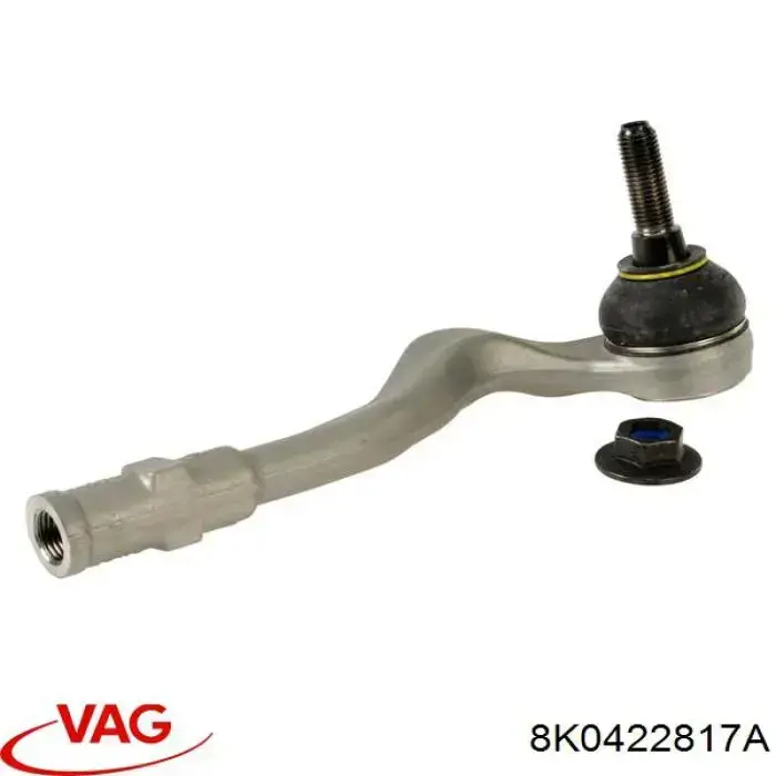 Купить 8K0422817A VAG Наконечник рулевой тяги, внешний
