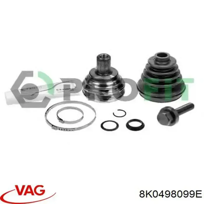 ШРУС наружный передний CV0123A BGA