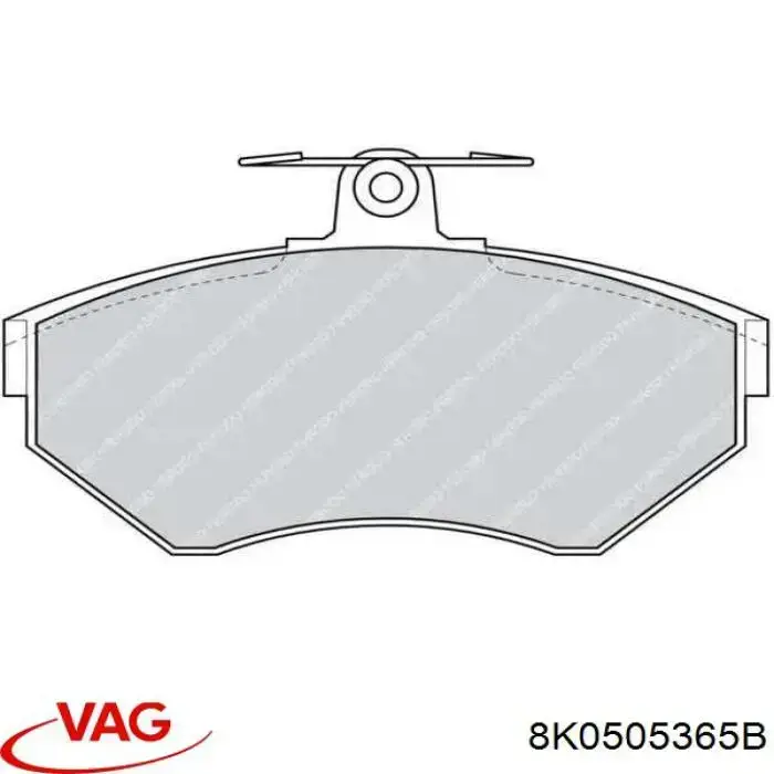 Сайлентблок заднего кулака VAG 8K0505365B цена, от 16.77 USD