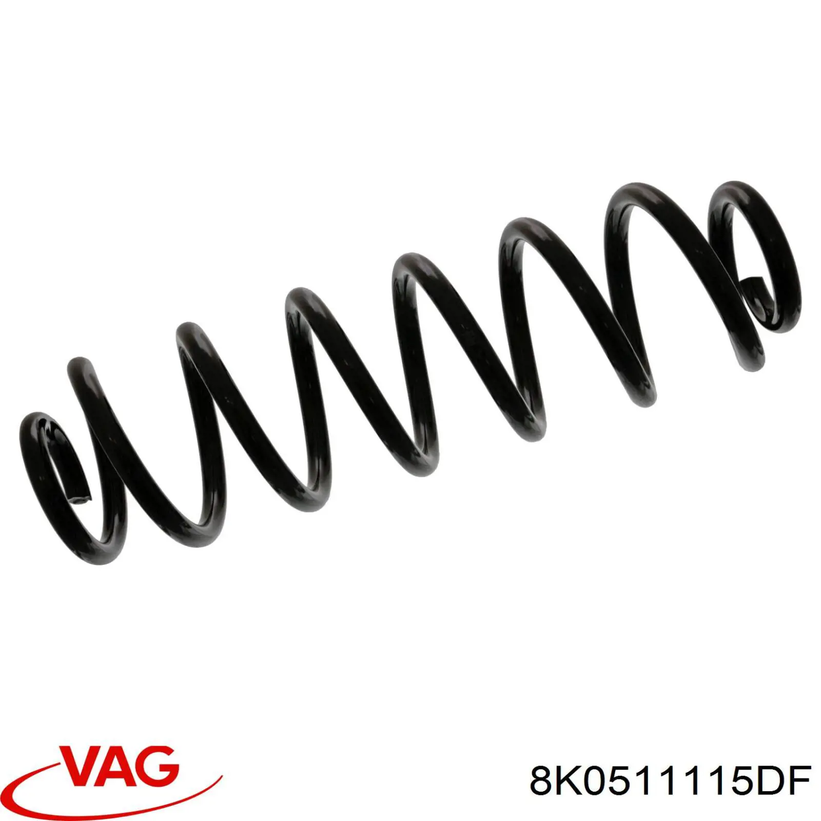 Купить 8K0511115DF VAG Пружина подвески