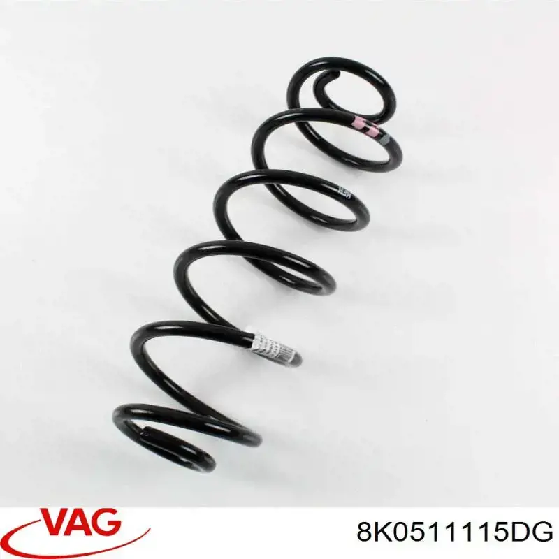 8K0511115DG VAG Пружина подвески задняя