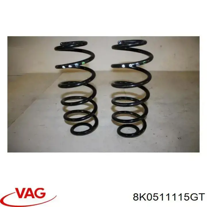 Купить 8K0511115GT VAG Пружина подвески