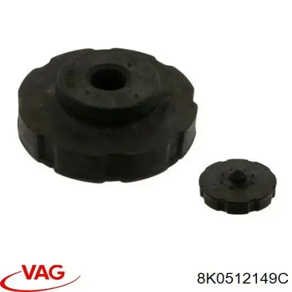 8K0512149C VAG проставка (резиновое кольцо пружины задней верхняя)