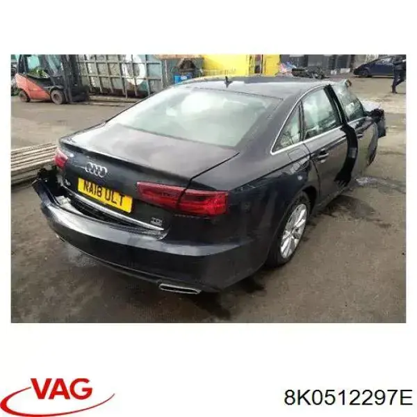 Купить 8K0512297E VAG Проставка задней нижней пружины