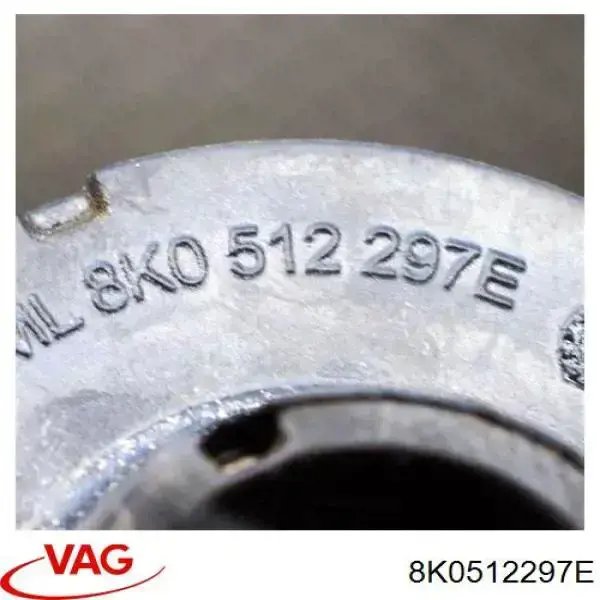 Проставка (резиновое кольцо) пружины задней, нижняя VAG 8K0512297E