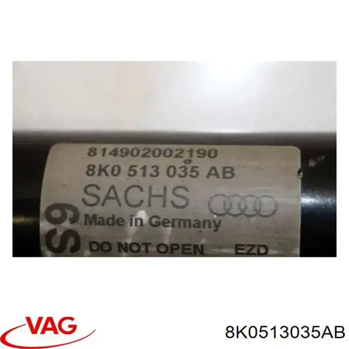 Купить 8K0513035AB VAG Амортизатор задней подвески