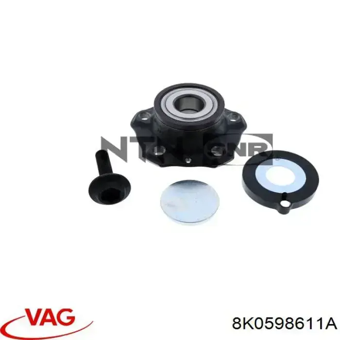 Купить 8K0598611A VAG Задняя шпиндель