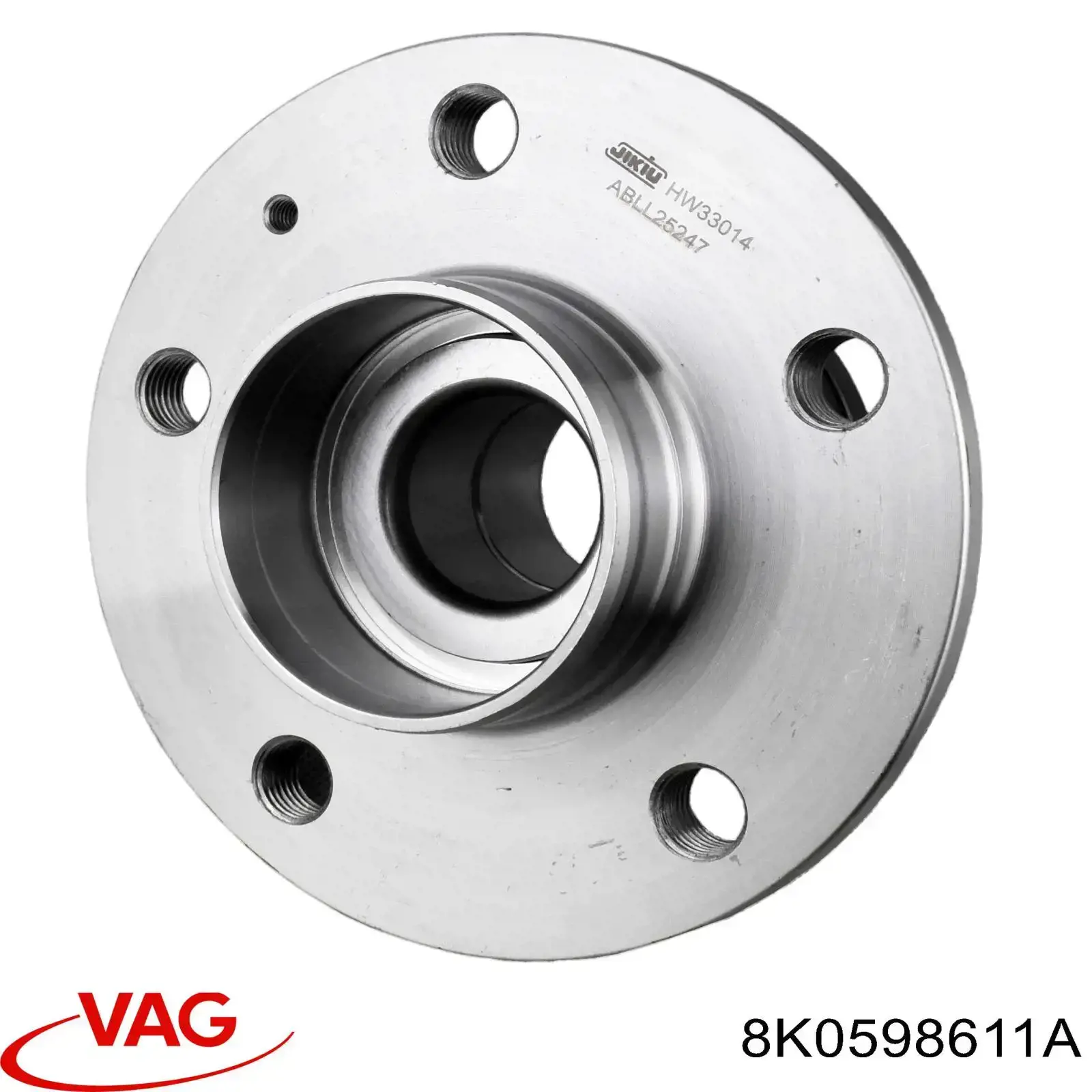 Ступица заднего колеса VAG 8K0598611A
