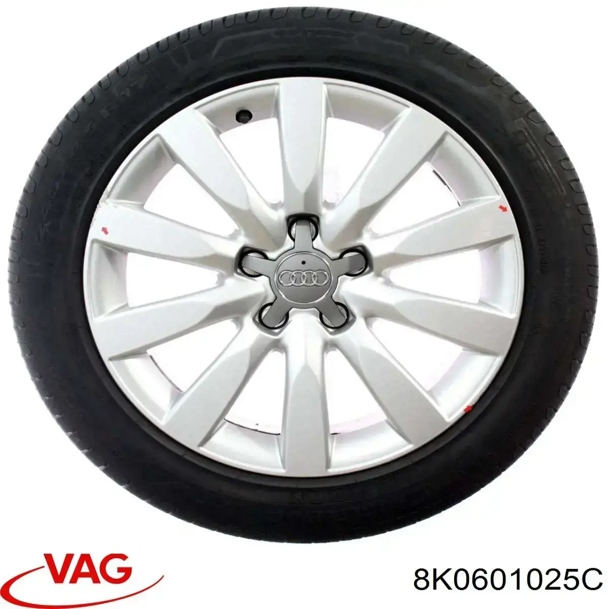 Купить 8K0601025C VAG Диски колесные