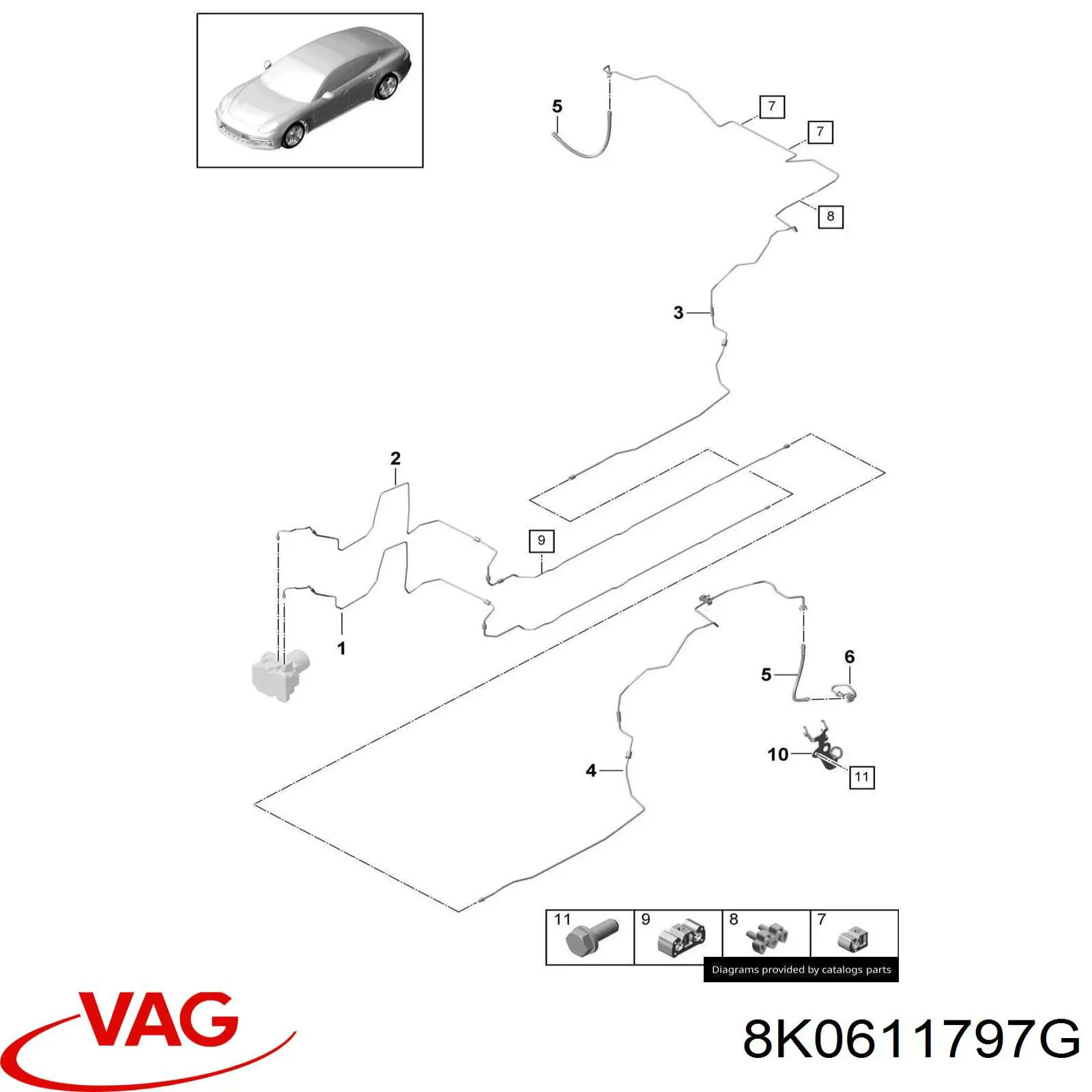 Купить 8K0611797 VAG 
