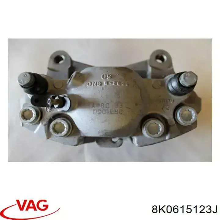 Суппорт тормозной передний левый 8K0615123J VAG