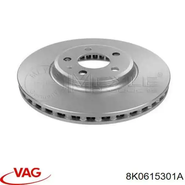 Диск тормозной (Перед) Audi A4 08-15 / A5 07-16