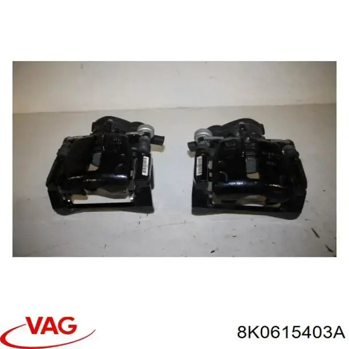 Задний левый суппорт VAG 8K0615403A цена, от 91.44 USD