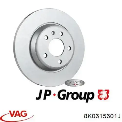 Купить 8K0615601J VAG Диск тормозной задний