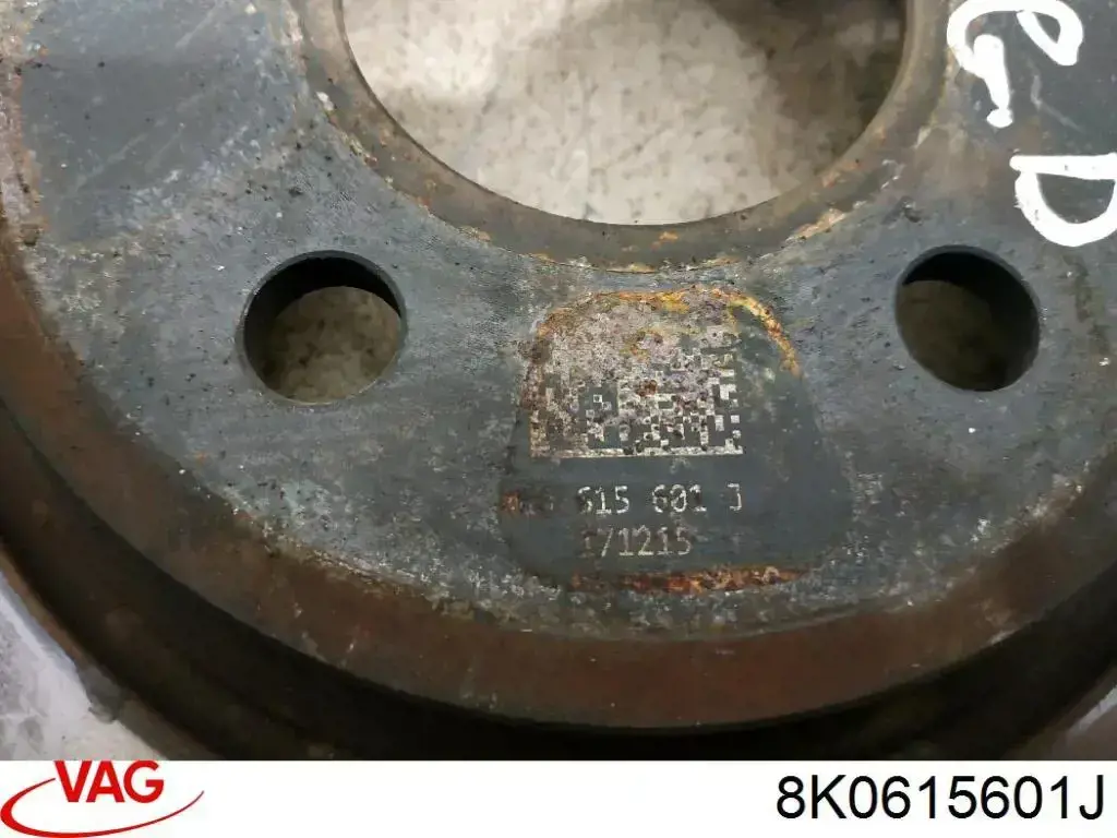 Задний тормозной диск VAG 8K0615601J цена, от 6.91 USD