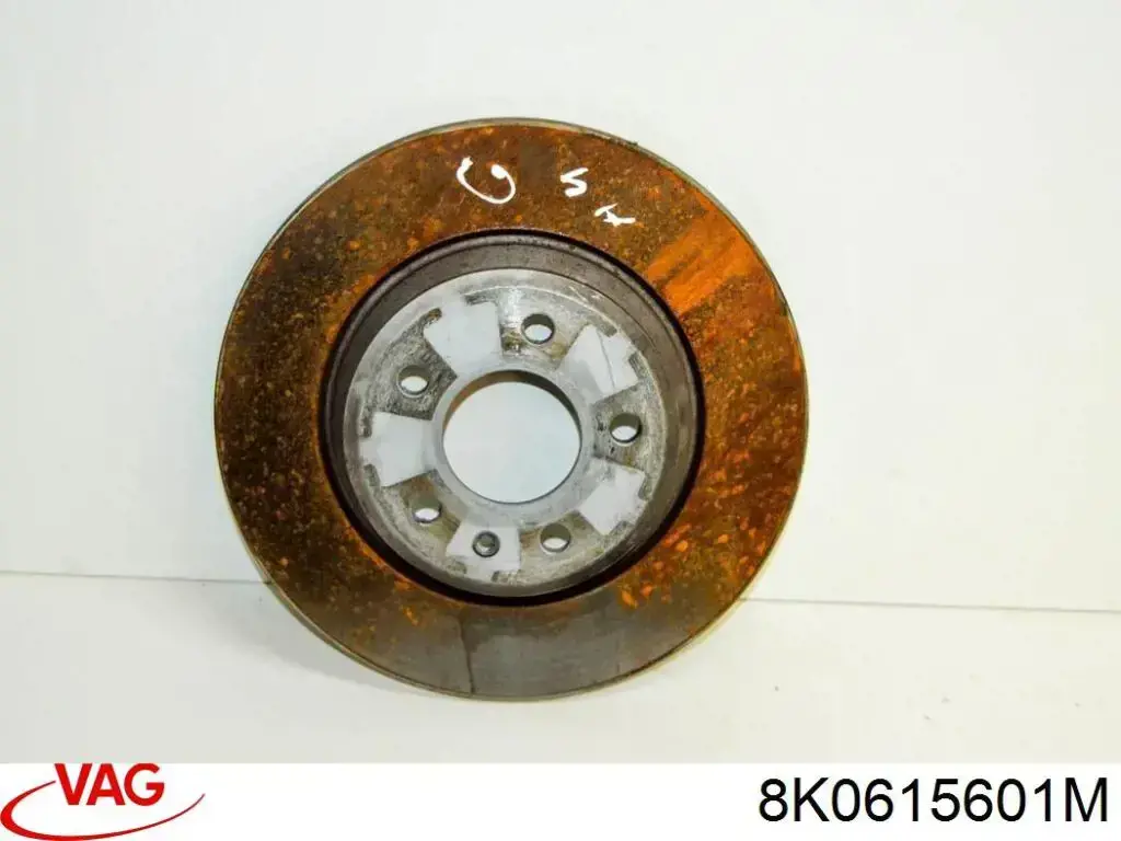 Тормозные диски 8K0615601M VAG