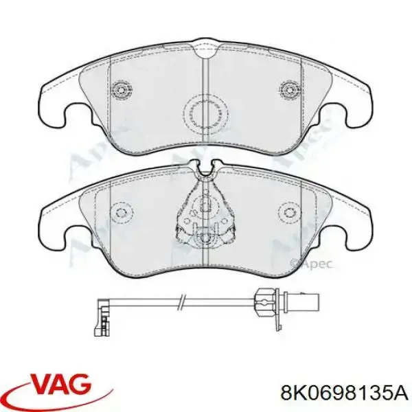 Купить 8K0698135A VAG 