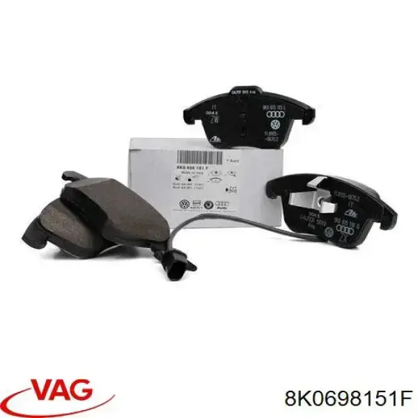 Тормозные колодки VAG 8K0698151F