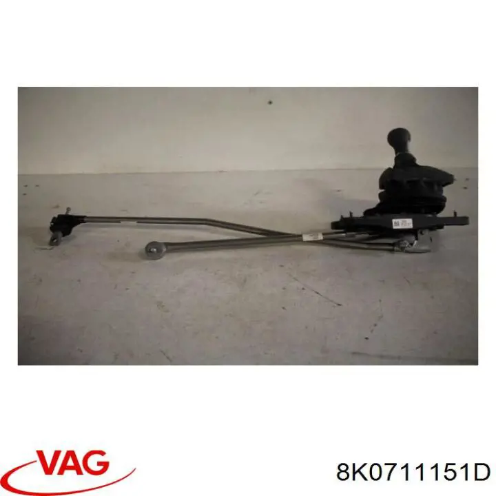 8K0711151D VAG Кронштейн кулисы КПП