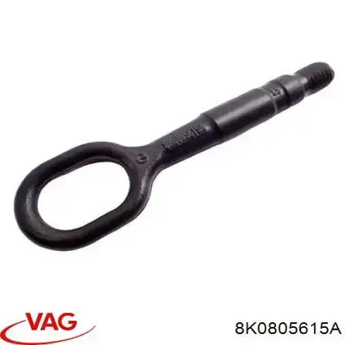Gancho de reboque 8K0805615A VAG
