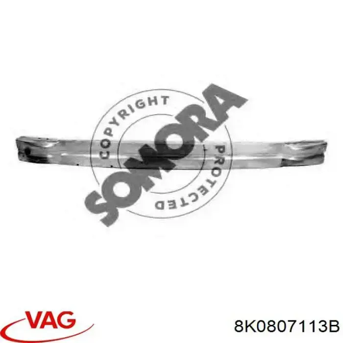 Шина бампера переднего VAG 8K0807113B цена, от 61.87 USD