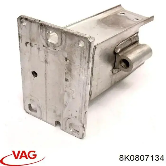 8K0807134 VAG consola de reforçador do pára-choque dianteiro