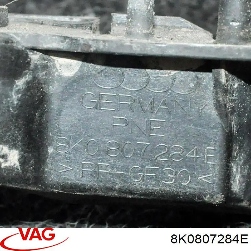 Кронштейн бампера переднего правый 13D10716 Polcar